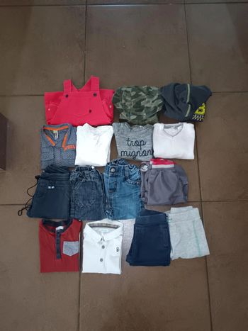 Lot de 15 vêtements garçon