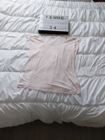 Tee-shirt manche courte femme taille 34
