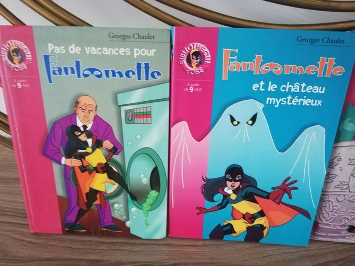 Lot de 4 livres Fantomette - photo numéro 5