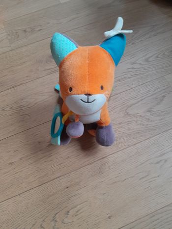 Renard d éveil en peluche