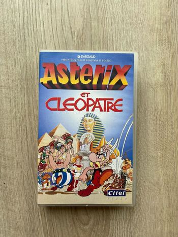 Citel Vidéo Astérix et Cléopâtre Cassette Vidéo VHS Vintage Cinéma Collection Exclusive