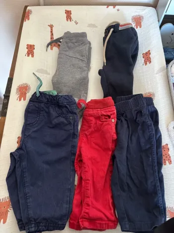 Lot de 5 pantalons 6 mois