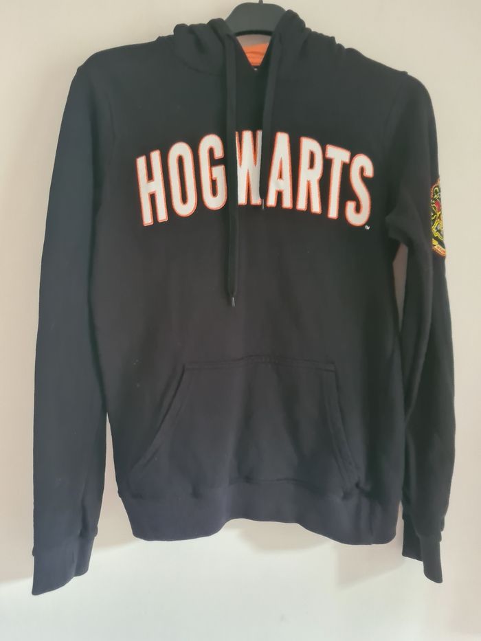 Sweat noir à capuche Harry Potter / Taille M