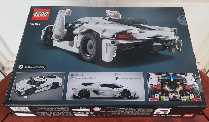Neuf - Lego 42184 Hypercar Koenigsegg Jesko Absolut blanche - photo numéro 2
