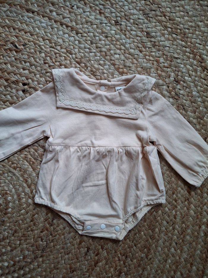 Barboteuse neuve shein beige 12 mois fille