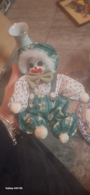 Clown porcelaine