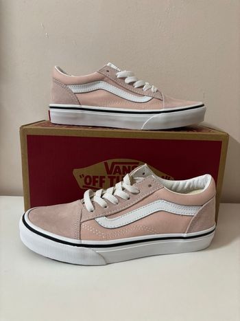 Vans Old Skool rose enfant Taille 34.