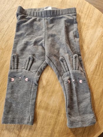 Leggings lapin bébé fille