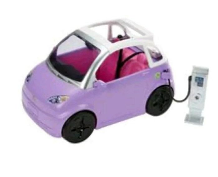 BARBIE ET SA VOITURE ELECTRIQUE AVEC SA STATION DE CHARGE - photo numéro 5
