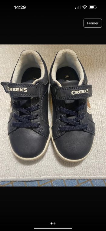 Baskets parfait état  creeks