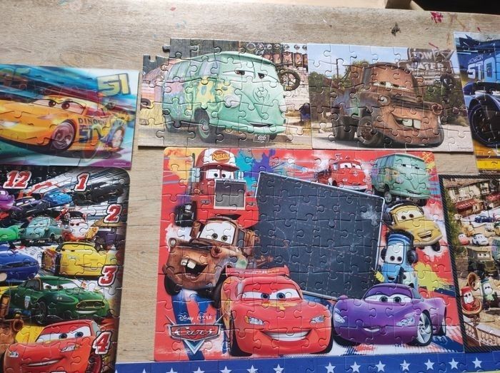 Lot de 9 puzzles car's Disney planes - photo numéro 6