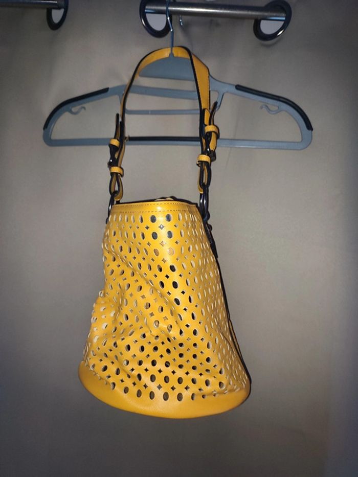 Sac à main moutarde - photo numéro 2