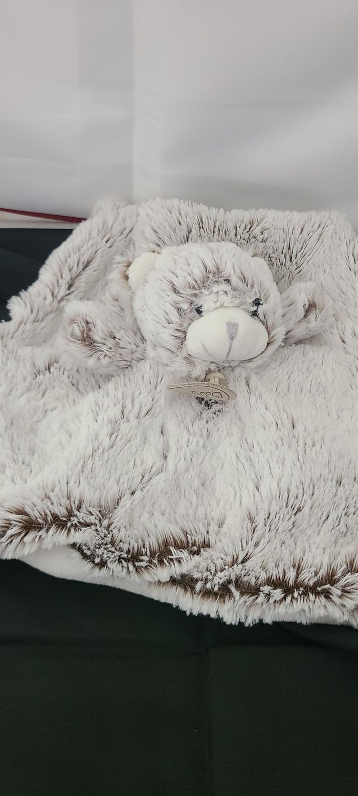Doudou Plat Ours les flocons Baby Nat