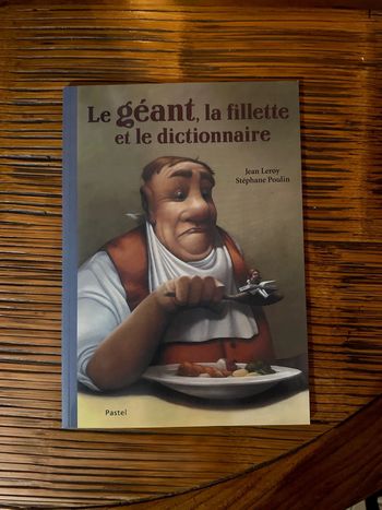 Livre le géant, la fillette et le dictionnaire