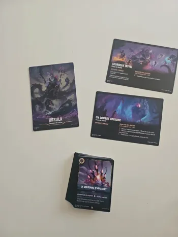 Lot de cartes Disney Lorcana Ursula