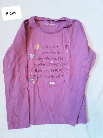 T-shirt 3 suisse 8 ans