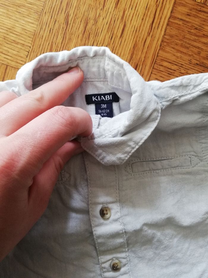 Chemise garçon kiabi 3 mois - photo numéro 2