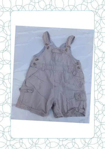 Salopette-short 18 mois Bout'chou