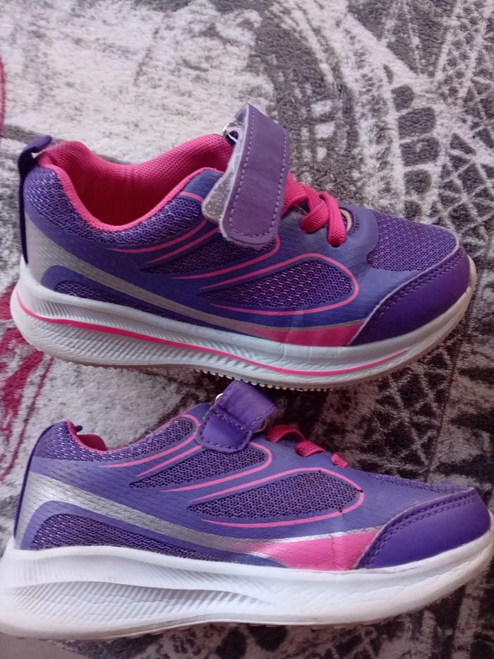 Baskets violettes en taille 28 - photo numéro 8