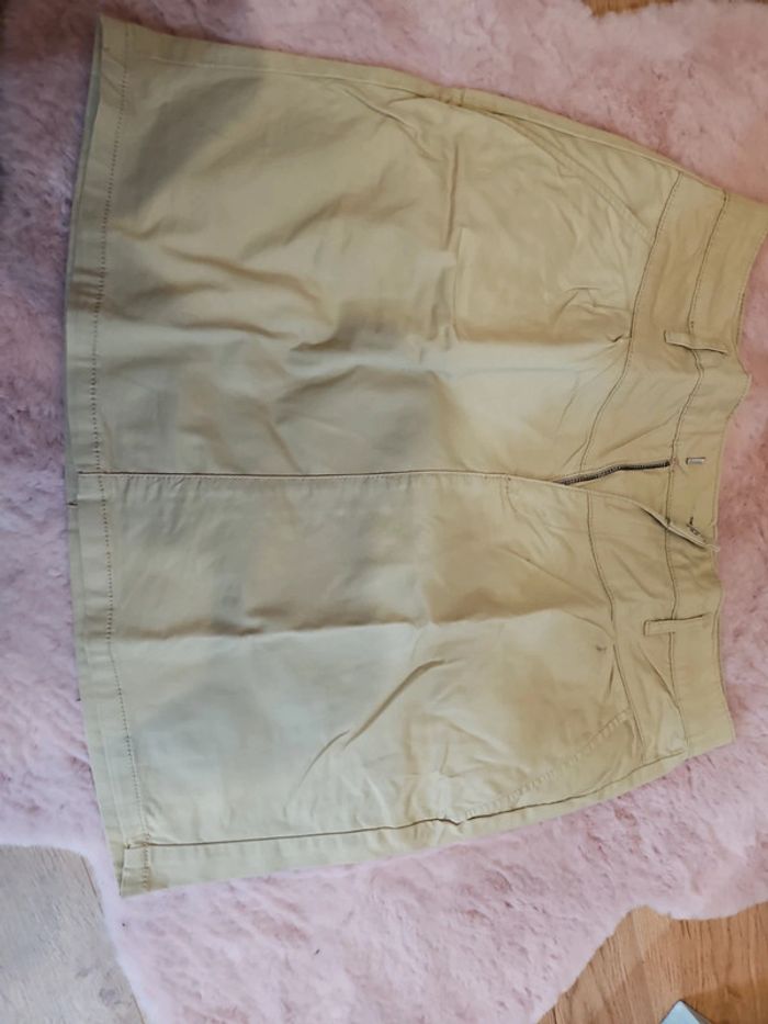Jupe beige