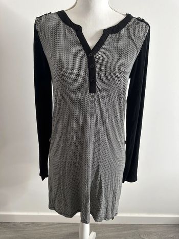 Robe grise et noire Terre de marins T2