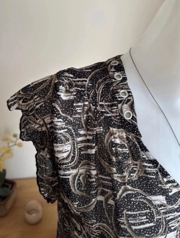 T-shirt blouse manches courtes IKKS - photo numéro 3