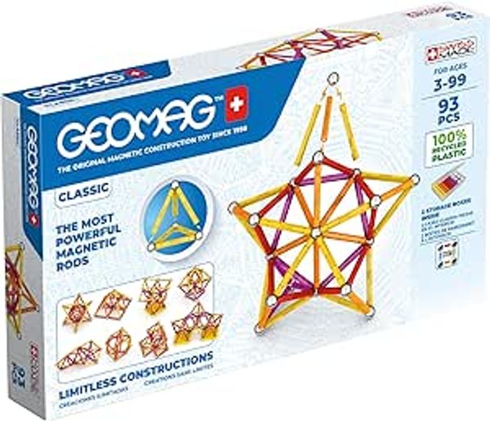 [NEUF] Geomag 93 pièces jeux de construction magnétique - photo numéro 2