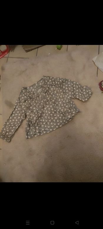 Chemise 12/18 mois