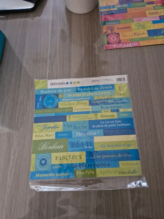 Planche de stickers