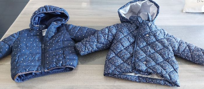 Manteaux mi saison fille 18 mois - photo numéro 4