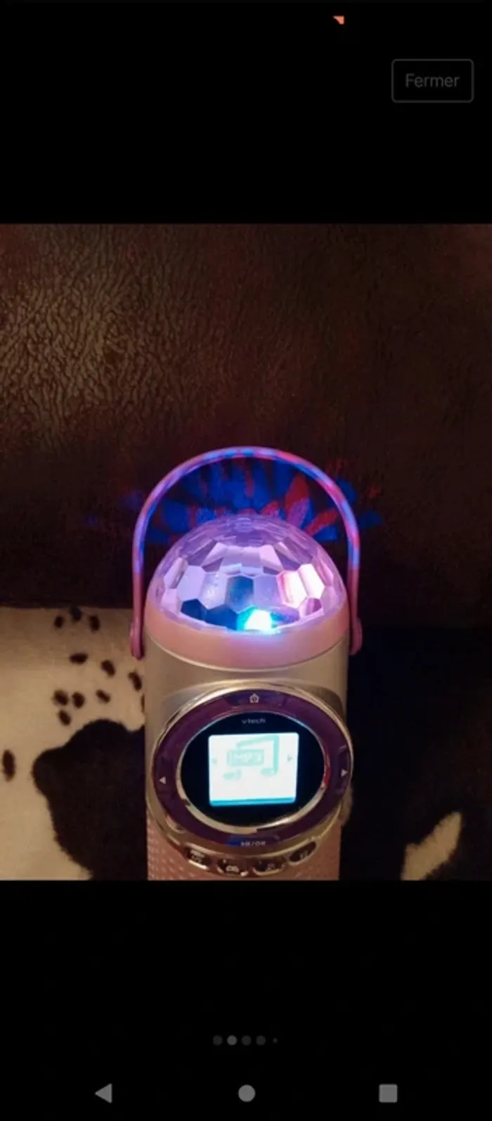 Enceinte bluetooth Kidi light show party VTech
