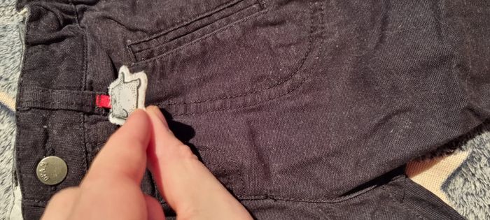 Pantalon noir epais - photo numéro 4