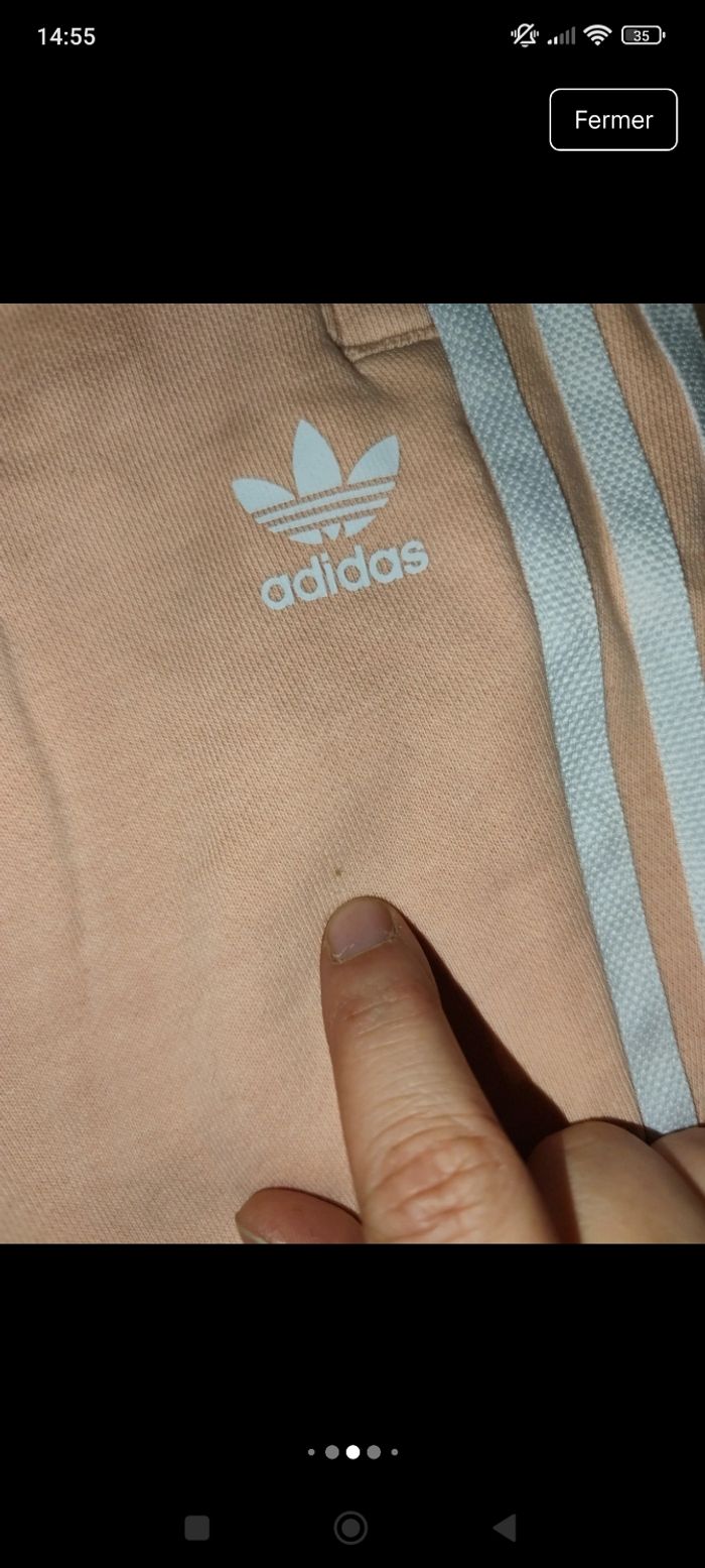 Ensemble jogging fille 4/5 ans rose - photo numéro 6