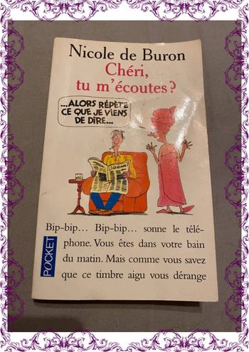 Livre Chéri tu m’écoutes ?