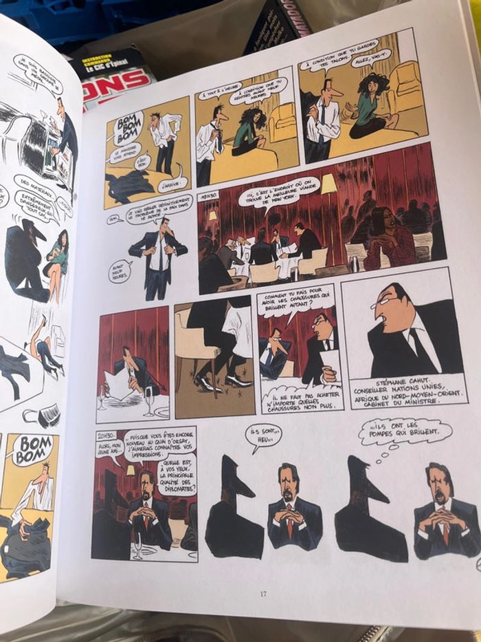 Quai d’Orsay Lanzac Blain chroniques diplomatiques Dargayd - photo numéro 8