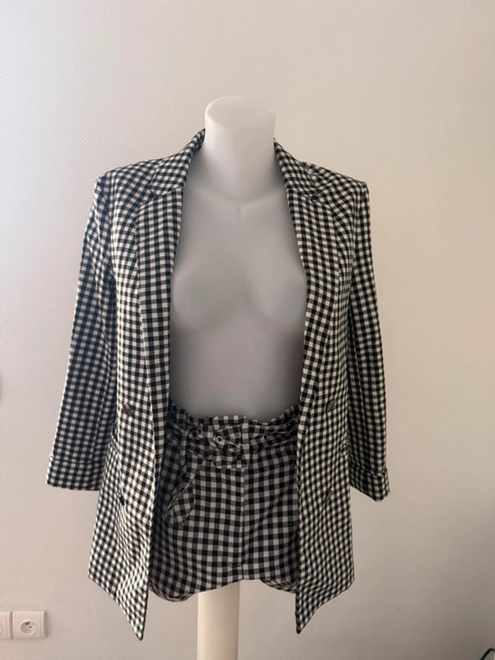 Ensemble Vichy en très bon état taille XS pimkie