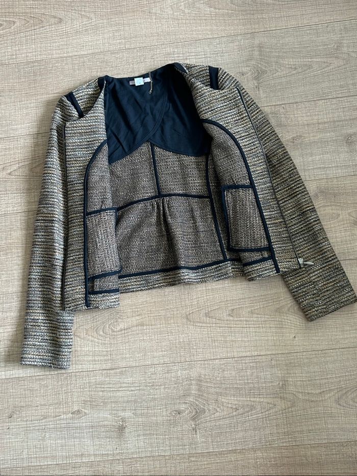 Veste courte Cyrillus taille française 40 bon état - photo numéro 8