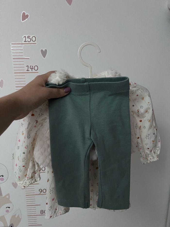 Ensemble robe+leggins+gilet - photo numéro 2