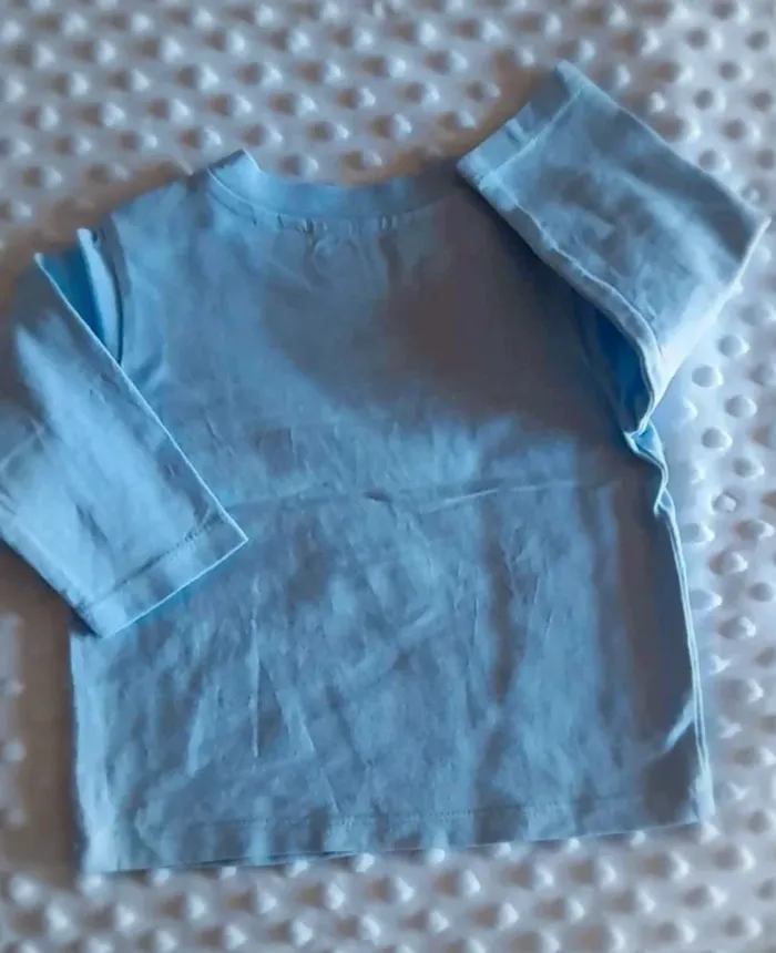 T-shirt manches longues timberland 6 mois - photo numéro 3