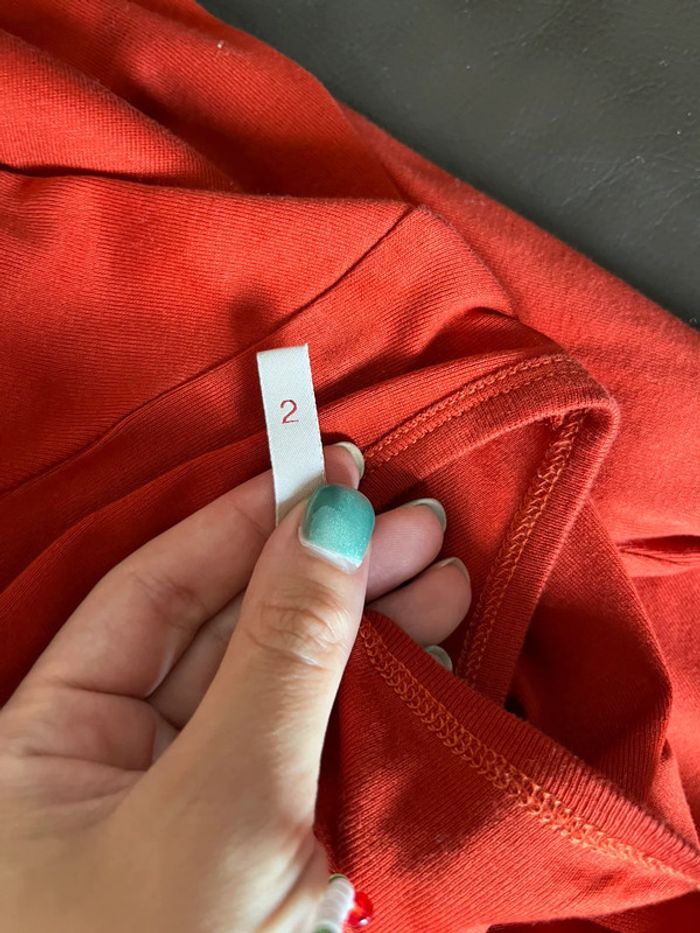 Robe rouge Indress – Taille 2 - photo numéro 9