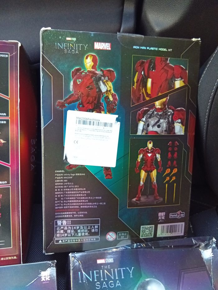 4 figurines IronMAN - photo numéro 9