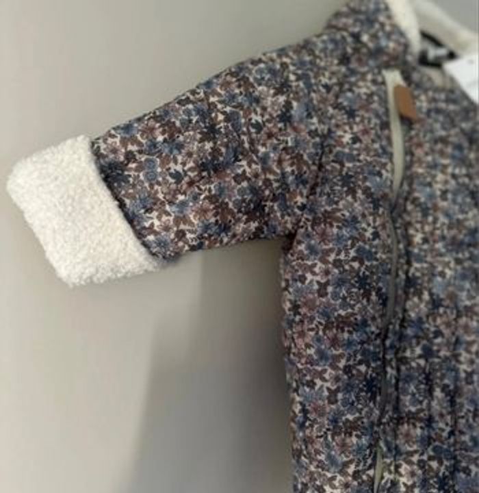 Combinaison + bonnet + Tétine Blue Garden - photo numéro 2