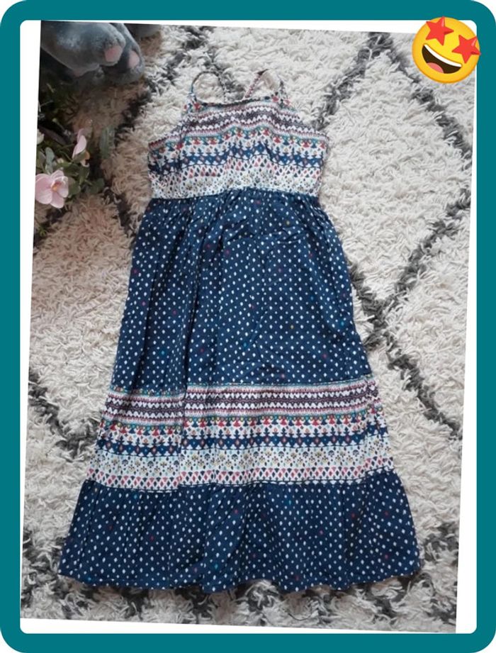 Longue Robe d'été Taille 4 ans🌿💝 - photo numéro 4