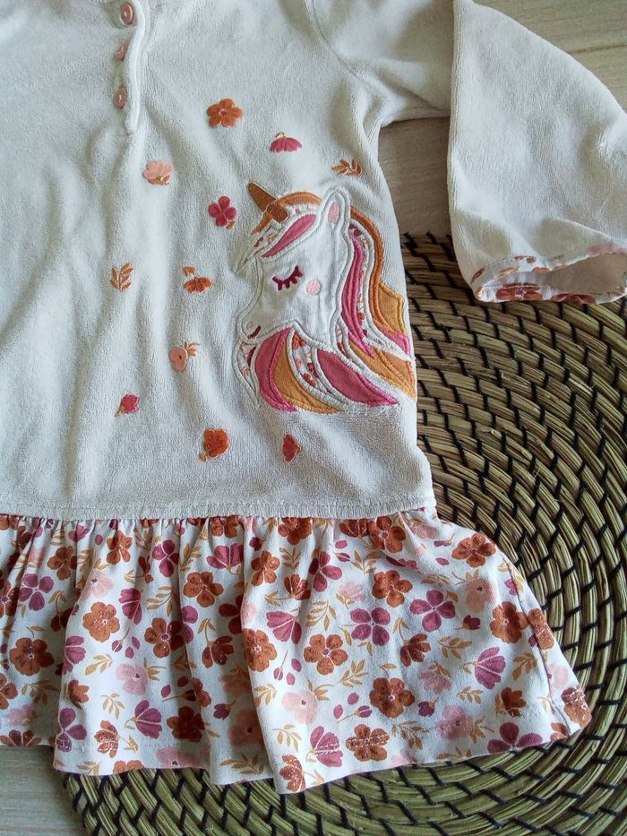 Pyjama 2 pièces velours imprimé Sergent Major taille 3 ans - photo numéro 5