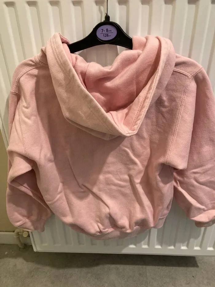Veste à capuche rose 6 ans - photo numéro 2