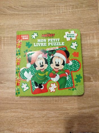 Mon petit livre puzzle Mickey et ses amis Disney