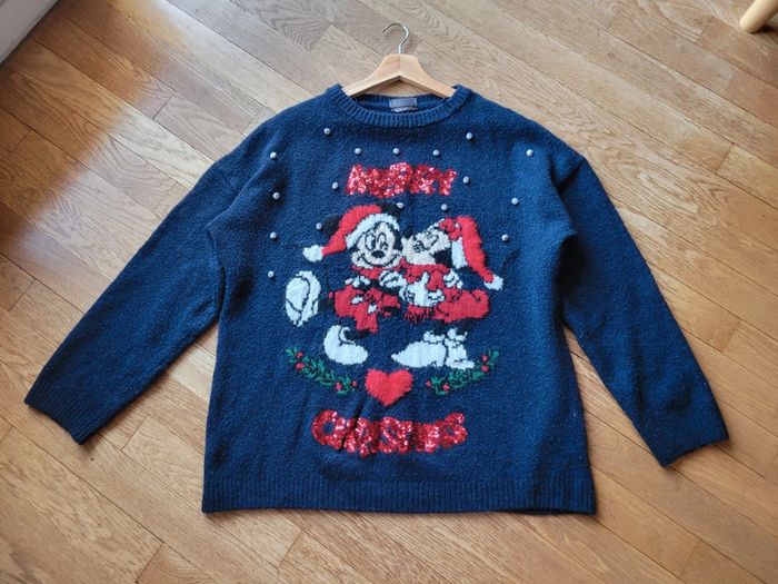 Pull Noël mickey mini - Taille L