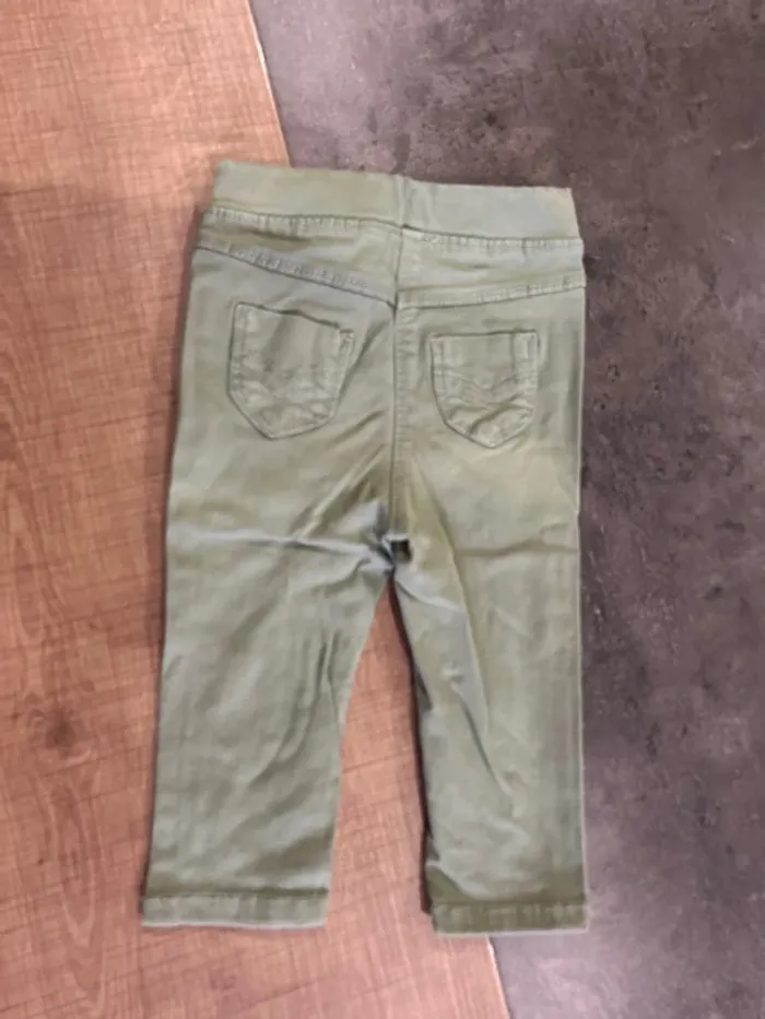 Pantalon slim bébé fille, tap à l’œil 9 mois - photo numéro 3