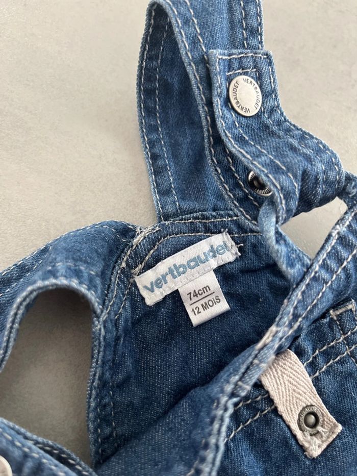 Salopette jeans vertbaudet - photo numéro 5