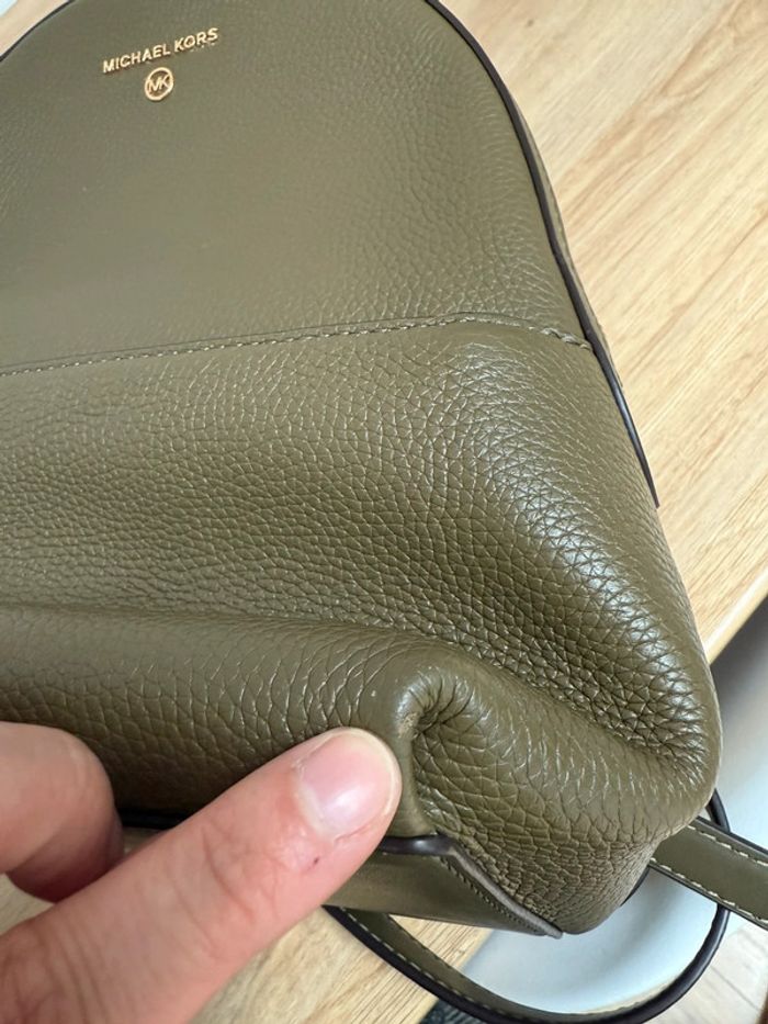 Sac à dos backpacker Valerie Michael Kors Kaki et doré - photo numéro 13